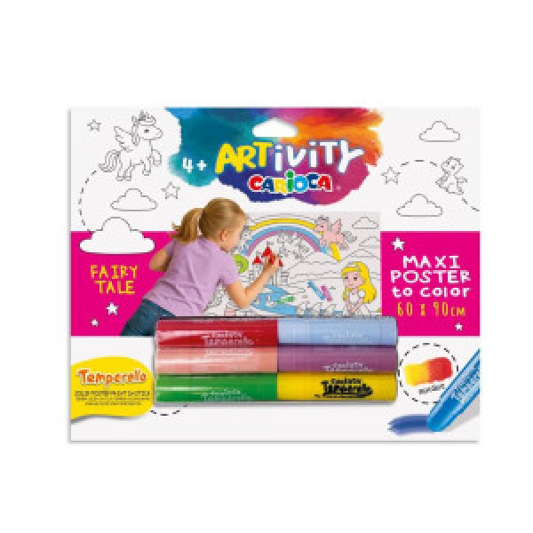 43623 Set de colorat CARIOCA ARTivity Temperello Fairytale