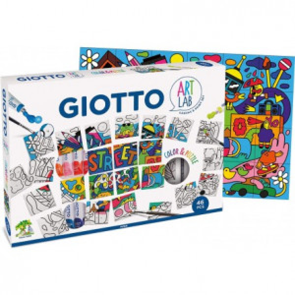 581800 Set creativ GIOTTO ART LAB COLOR&PUZZLE
