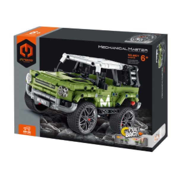 5821 Set de constructie Mechanical Master „Pickup”, cu inertie, 474 p