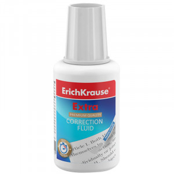 5 Corector ErichKrause Extra, cu pensula 20 g (10pcs)