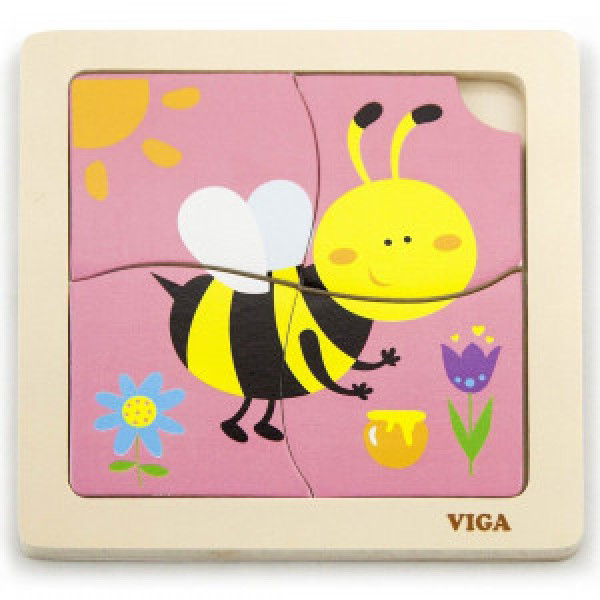 50138 Puzzle din lemn - Albina_VIGA