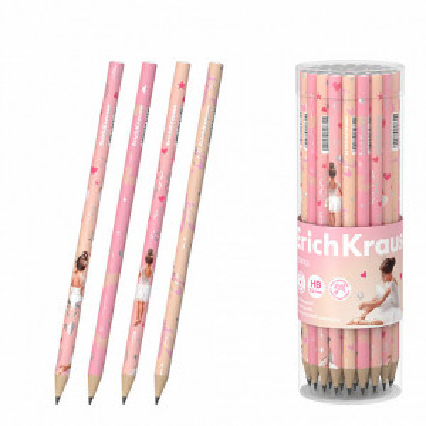 60731 Creion simplu ErichKrause Pointes, round, HB (in tube 42 pcs.)