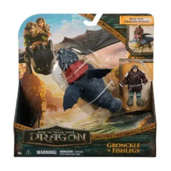 6074006 Set Cum sa iti dresezi dragonul: Dragonul Gronckle si figurina Fishlegs