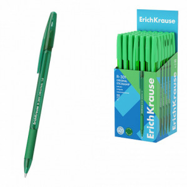 60975 PIX  ErichKrause R-301 Stick&amp;Grip Original 1.0 green (box 50 pcs.)