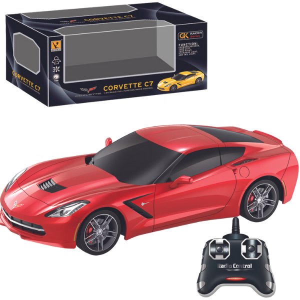 866-2429 CORVETTE C7 cu telecomanda, 3 culori, scara 1:24