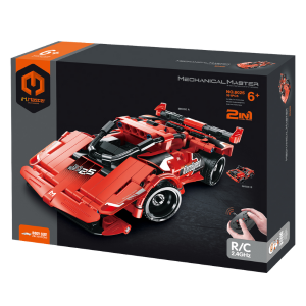 8025-IM Set de constructie 2 in 1  „Masina Sportiva”, cu telecomanda, 341 p