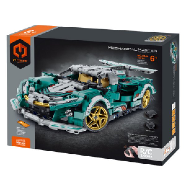 8044 Set de constructie Mechanical Master „Masina sportiva”, cu telecomanda, 450 p